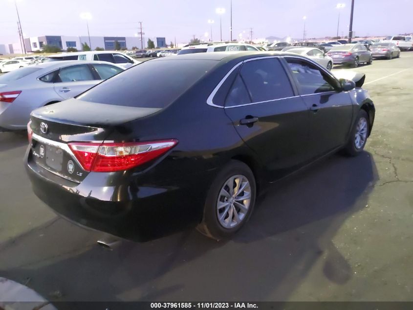 2016 TOYOTA CAMRY LE - 4T4BF1FK6GR583460