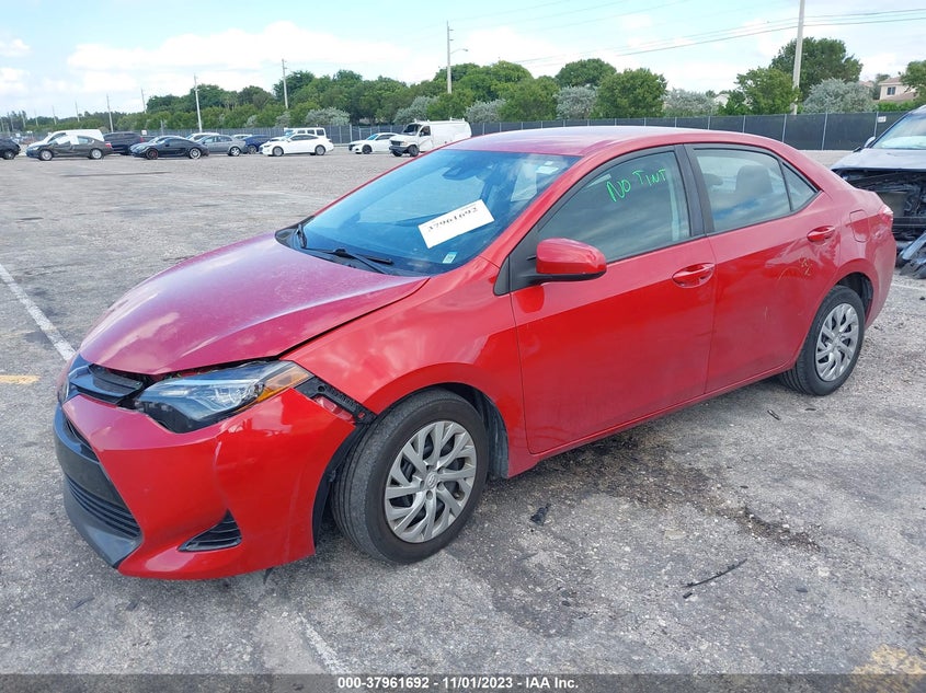 VIN 2T1BURHEXHC926523 2017 TOYOTA COROLLA LE
