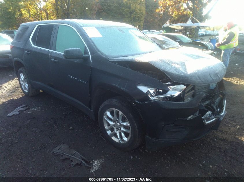 2018 CHEVROLET TRAVERSE LS - 1GNEVFKW0JJ268268