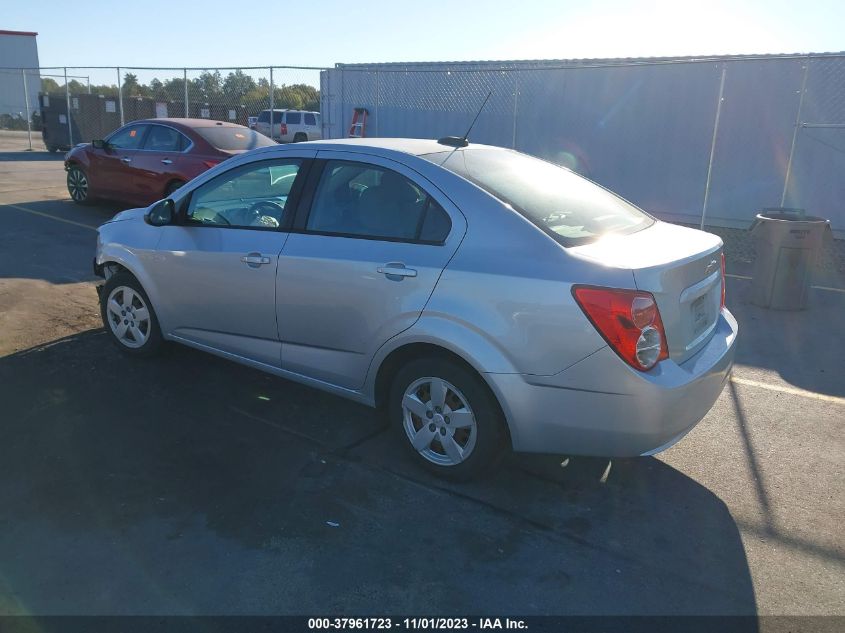 2015 CHEVROLET SONIC LS AUTO - 1G1JA5SH2F4173658