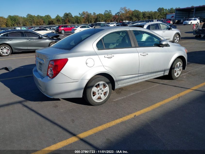 2015 CHEVROLET SONIC LS AUTO - 1G1JA5SH2F4173658