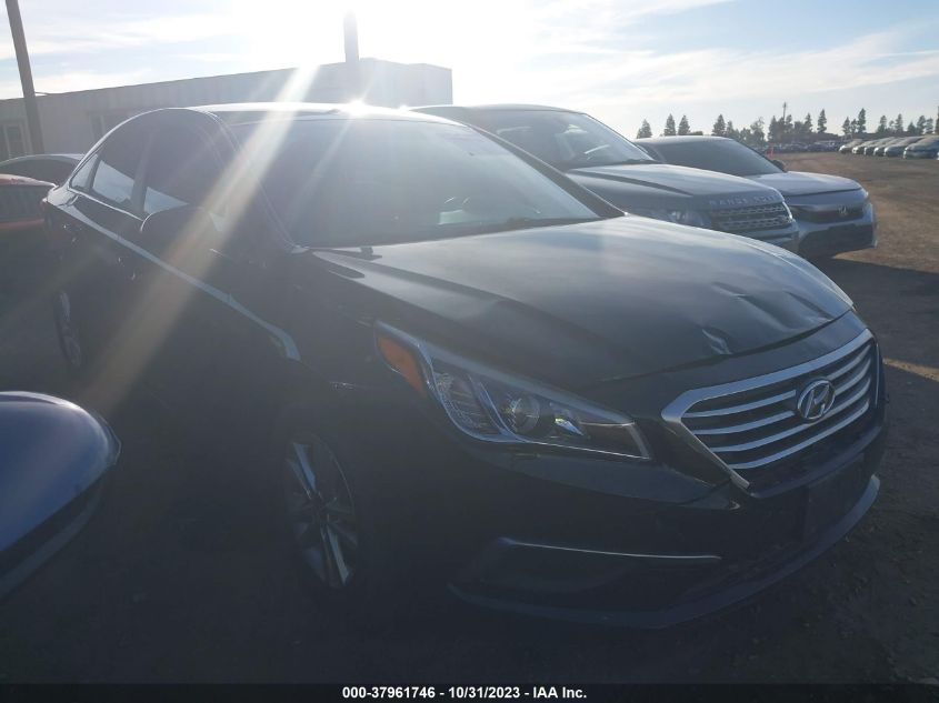 2017 HYUNDAI SONATA 2.4L - 5NPE24AF0HH577815