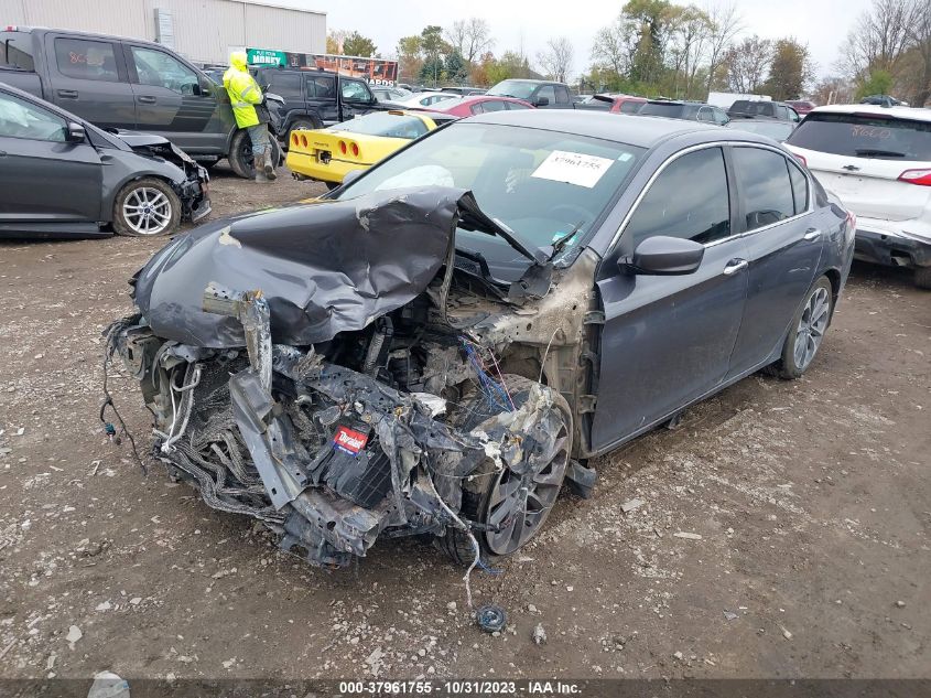 2014 HONDA ACCORD SPORT - 1HGCR2F55EA015193