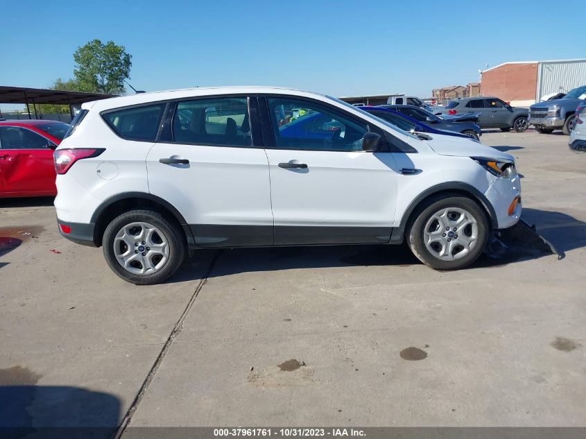 2018 FORD ESCAPE S - 1FMCU0F78JUA54349