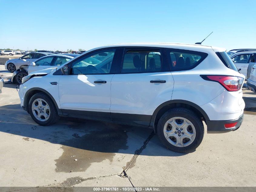 2018 FORD ESCAPE S - 1FMCU0F78JUA54349