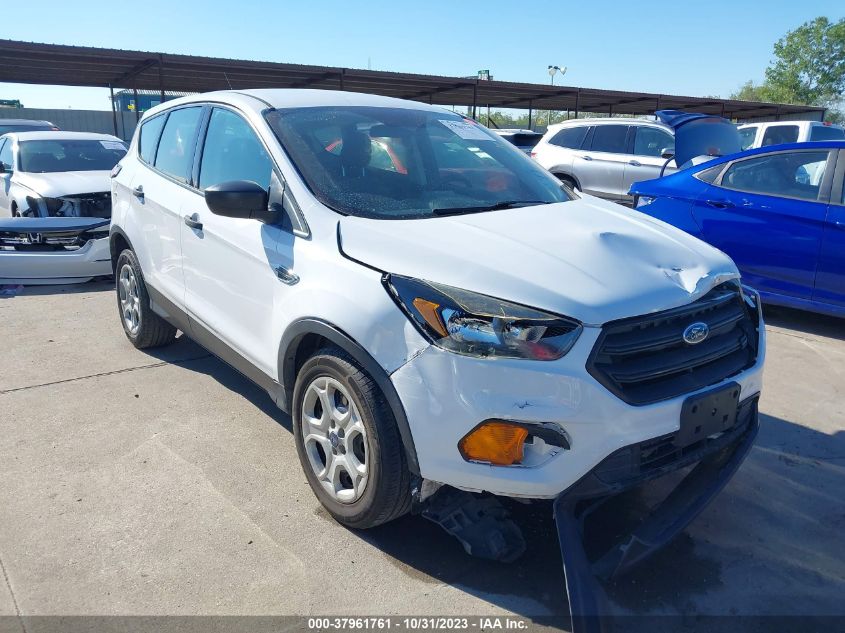 2018 FORD ESCAPE S - 1FMCU0F78JUA54349