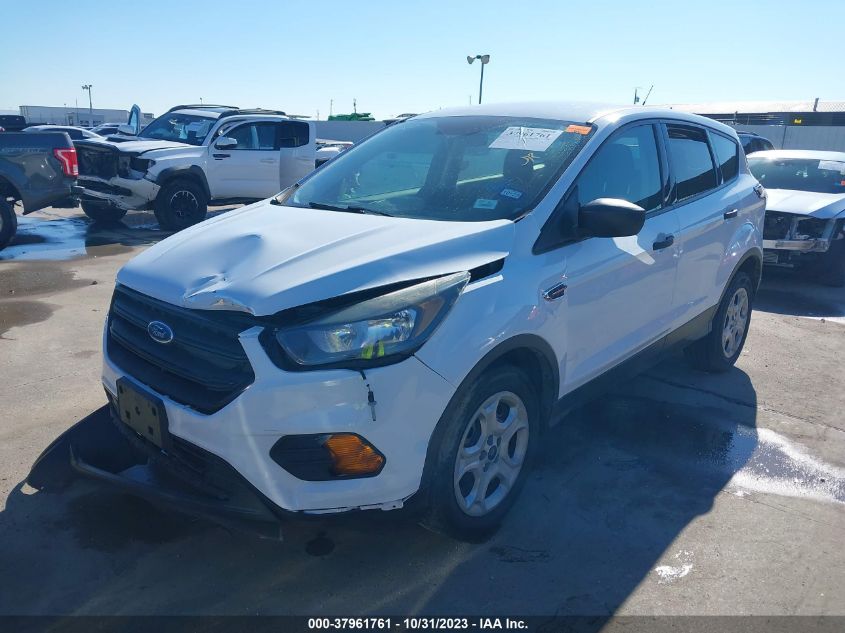 2018 FORD ESCAPE S - 1FMCU0F78JUA54349