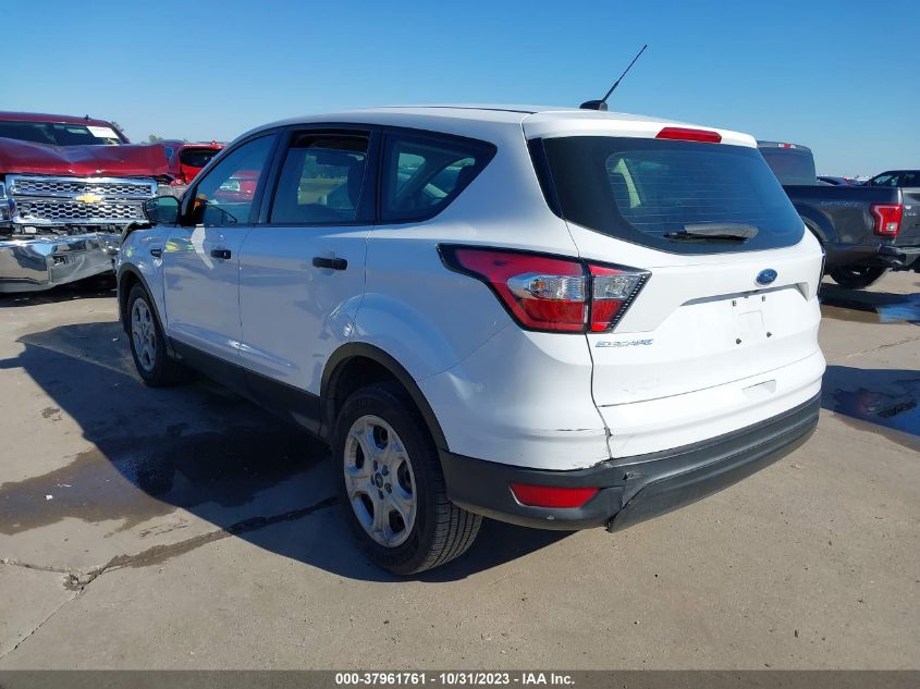 2018 FORD ESCAPE S - 1FMCU0F78JUA54349