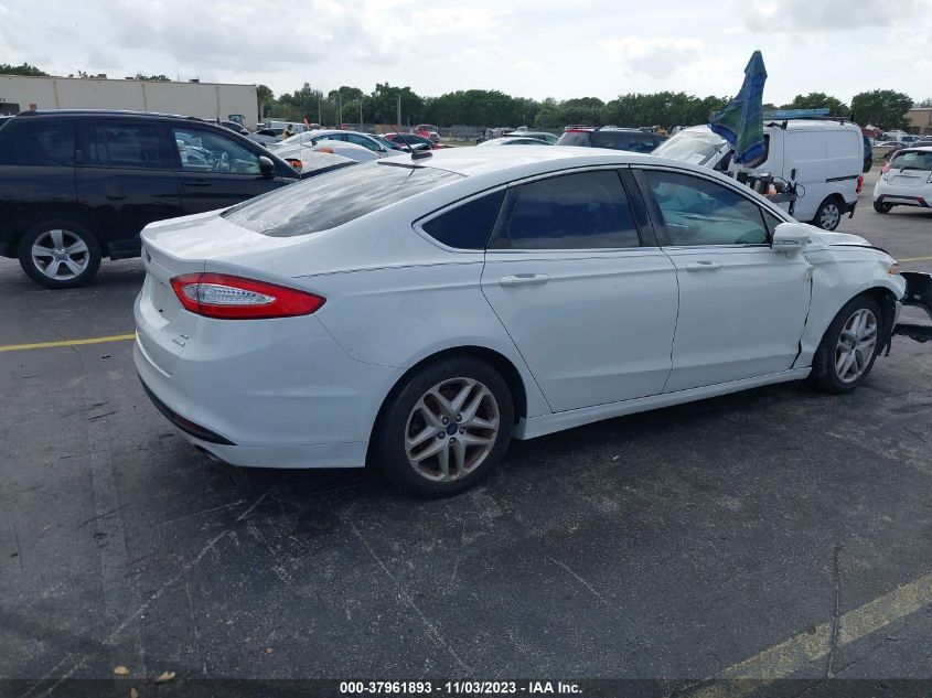 2016 FORD FUSION SE - 1FA6P0HD2G5101136