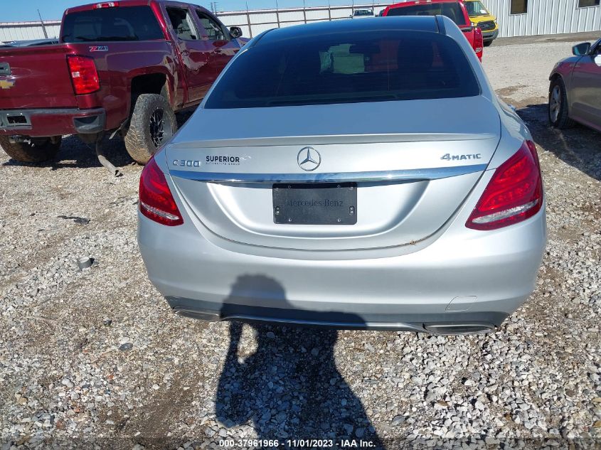 2017 MERCEDES-BENZ C-CLASS C 300 WDDWF4KB3HR215996