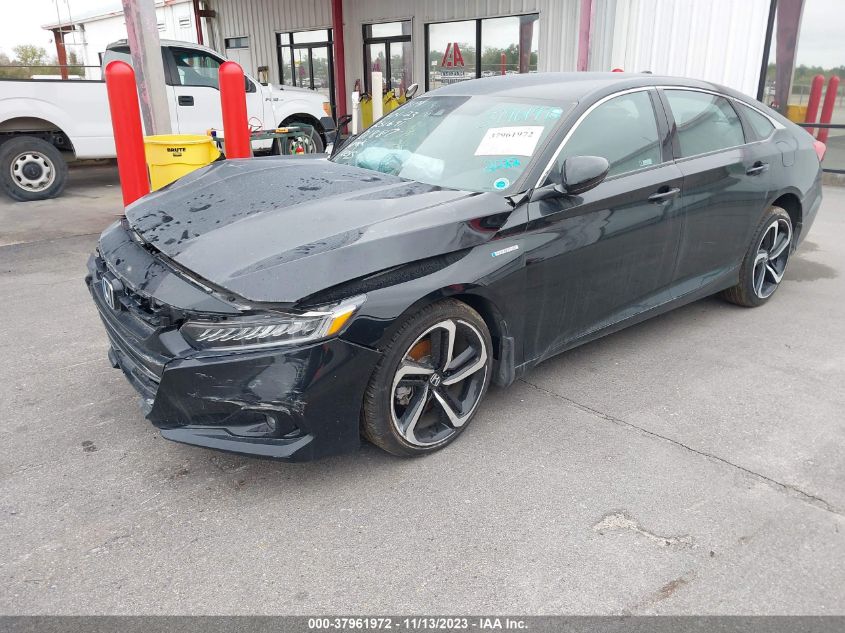 2022 HONDA ACCORD HYBRID SPORT - 1HGCV3F20NA018817