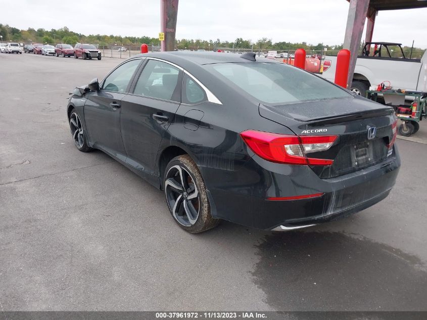 2022 HONDA ACCORD HYBRID SPORT - 1HGCV3F20NA018817