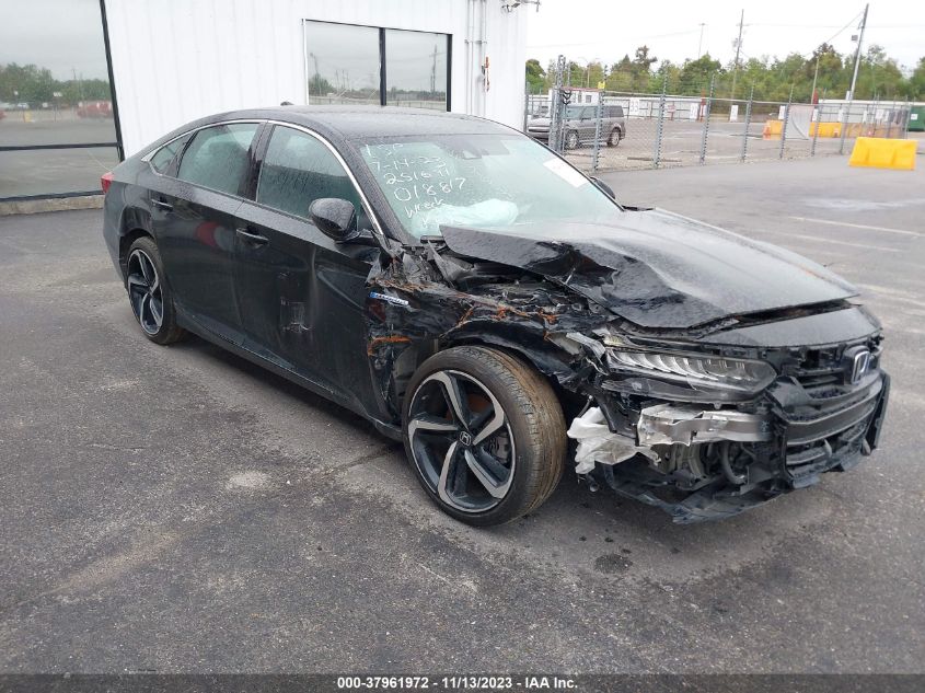 2022 HONDA ACCORD HYBRID SPORT - 1HGCV3F20NA018817