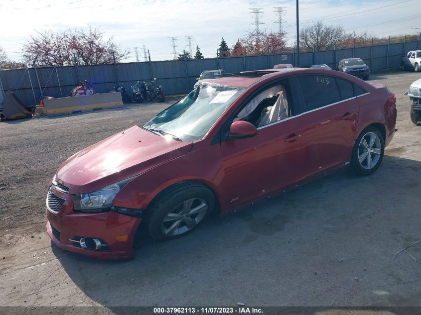2014 CHEVROLET CRUZE 2LT AUTO - 1G1PE5SB1E7251189