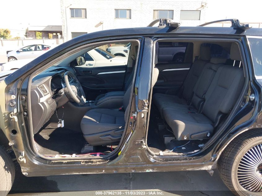 2017 TOYOTA HIGHLANDER LE - 5TDBZRFH3HS393985