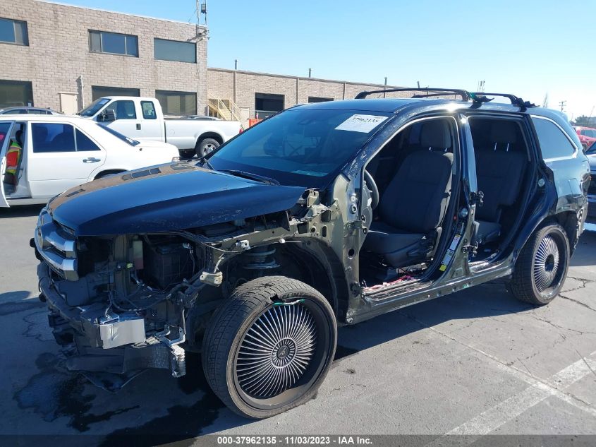 2017 TOYOTA HIGHLANDER LE - 5TDBZRFH3HS393985