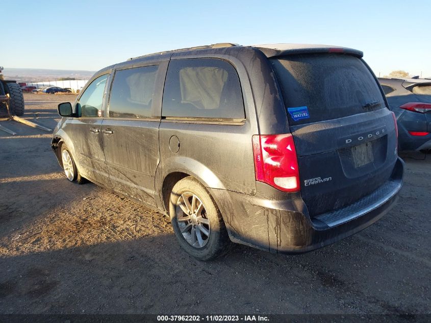 2014 DODGE GRAND CARAVAN SXT - 2C4RDGCG6ER388748