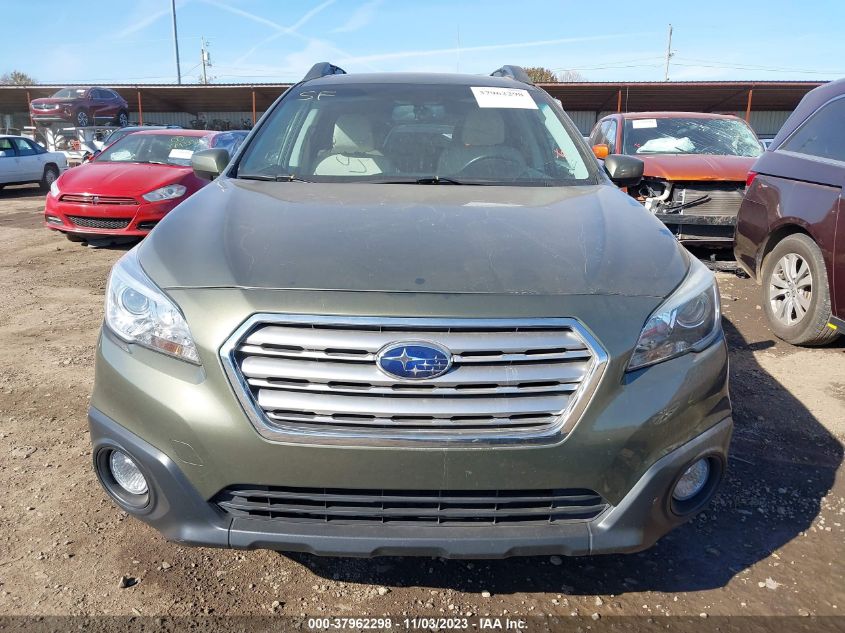 2015 SUBARU OUTBACK 2.5I PREMIUM - 4S4BSBDCXF3291421