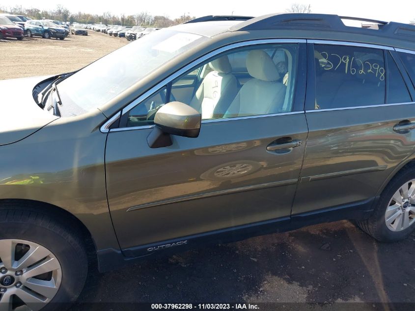 2015 SUBARU OUTBACK 2.5I PREMIUM - 4S4BSBDCXF3291421