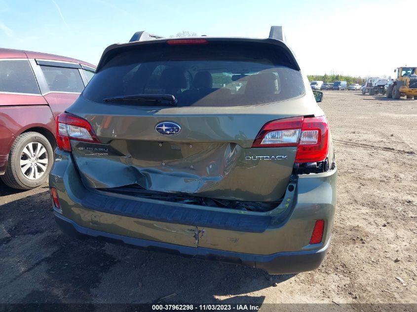 2015 SUBARU OUTBACK 2.5I PREMIUM - 4S4BSBDCXF3291421