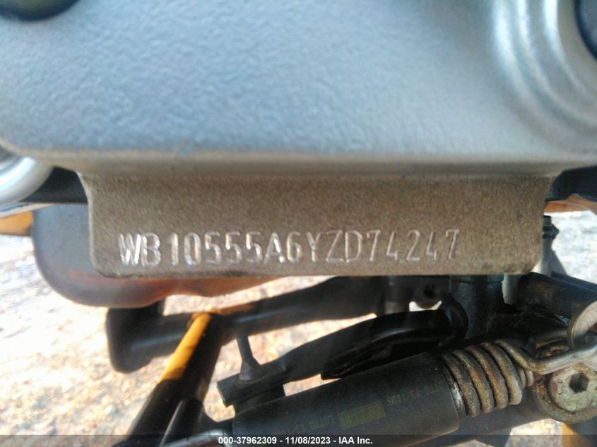 2000 BMW K1200 LT WB10555A6YZD74247