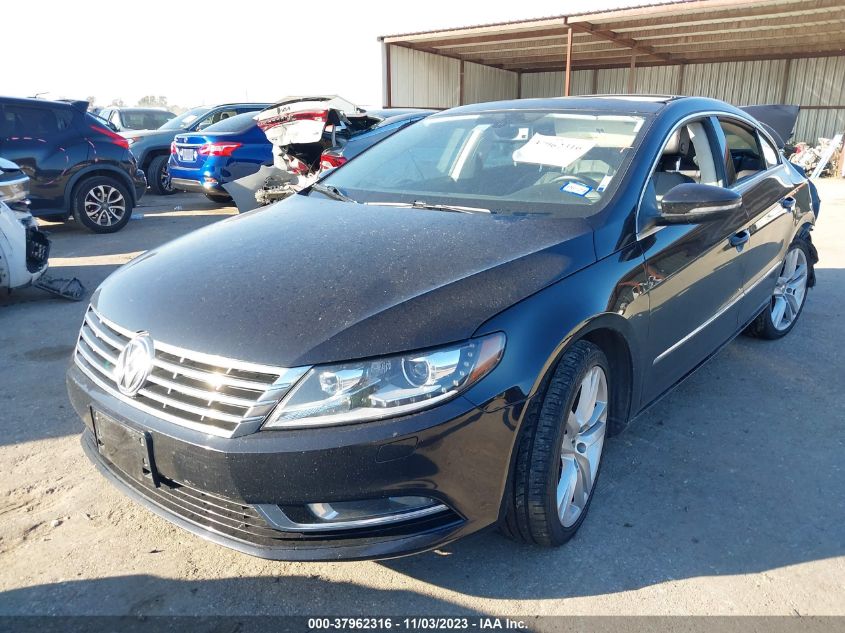 2014 VOLKSWAGEN CC LUXURY - WVWRN7AN3EE529352