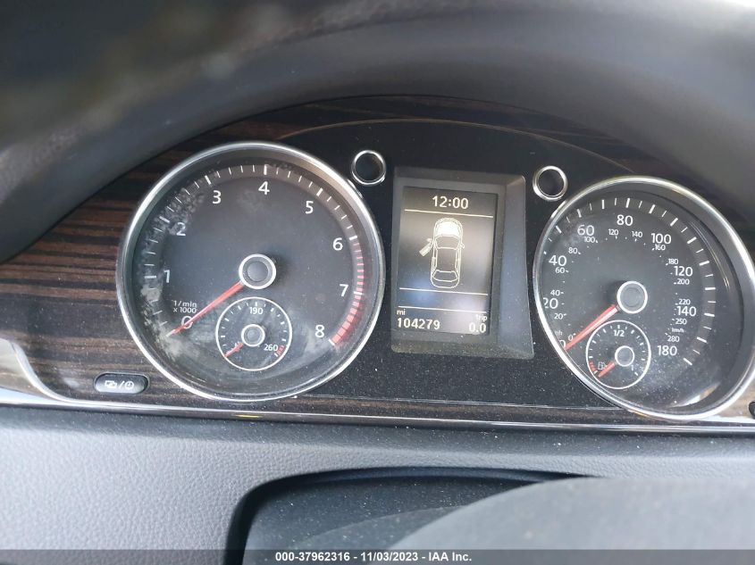 2014 VOLKSWAGEN CC LUXURY - WVWRN7AN3EE529352