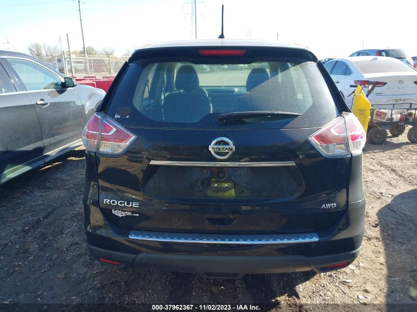 2015 NISSAN ROGUE S - KNMAT2MV0FP537836