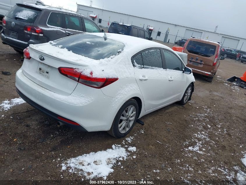 2017 KIA FORTE LX/S - 3KPFL4A78HE121298