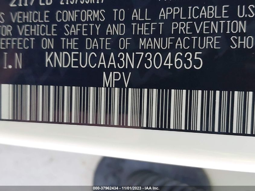 2022 KIA SELTOS S - KNDEUCAA3N7304635
