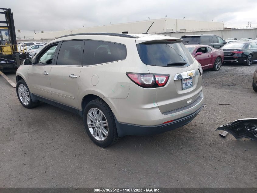 2015 CHEVROLET TRAVERSE LT - 1GNKRGKD3FJ375690