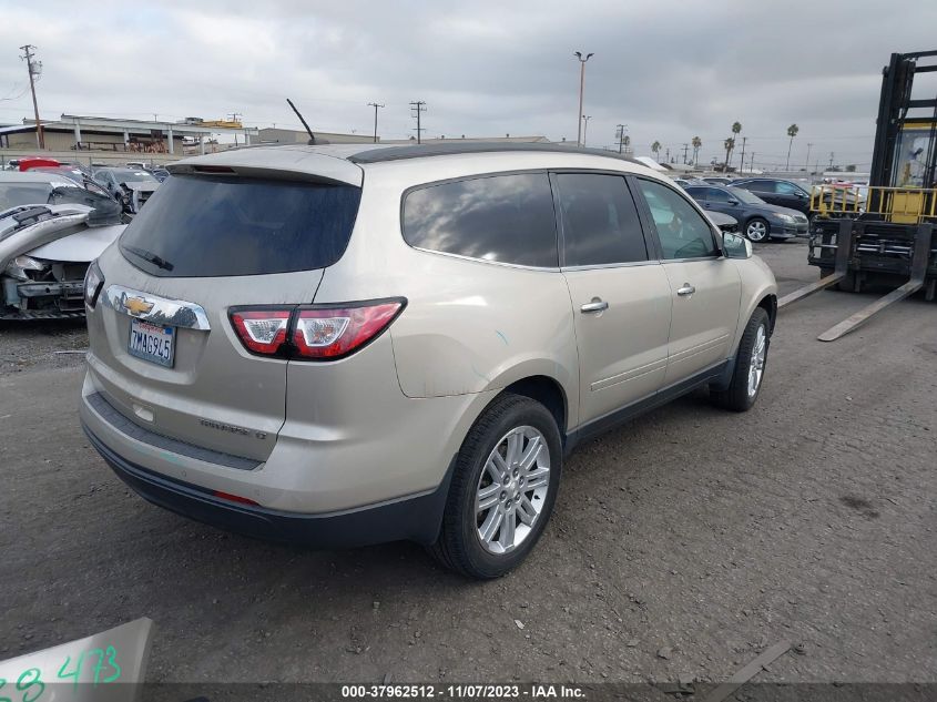 2015 CHEVROLET TRAVERSE LT - 1GNKRGKD3FJ375690