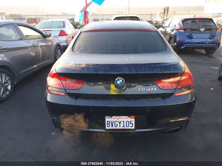 2014 BMW 650I GRAN COUPE - WBA6B2C55ED128822