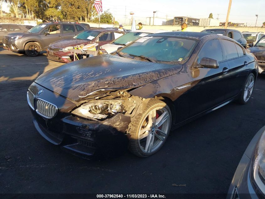 2014 BMW 650I GRAN COUPE - WBA6B2C55ED128822