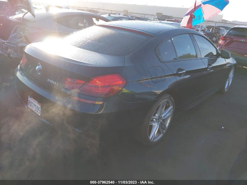 2014 BMW 650I GRAN COUPE - WBA6B2C55ED128822