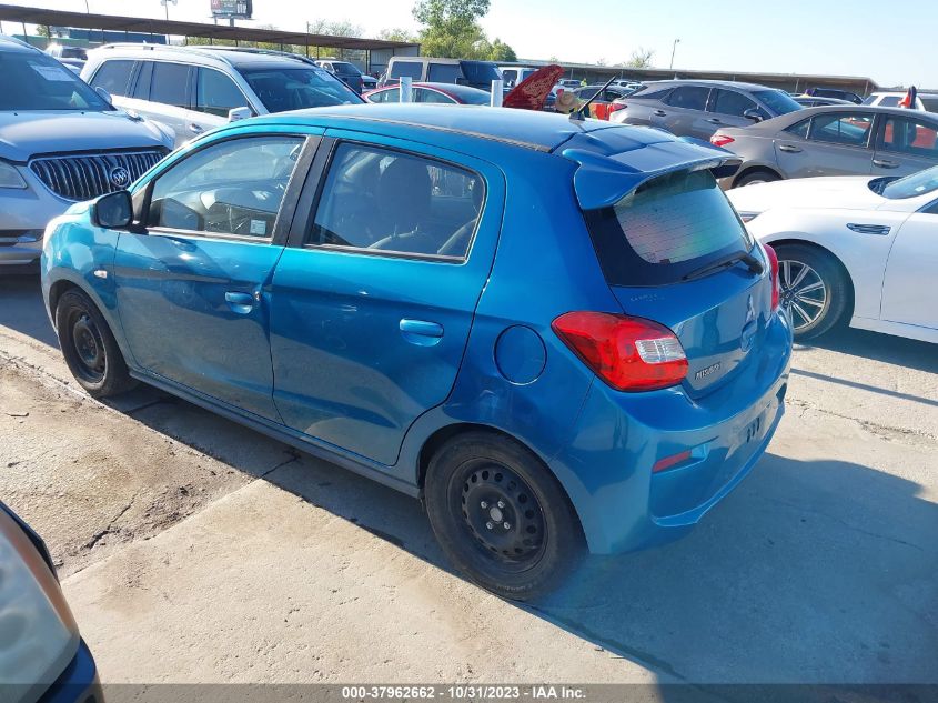2017 MITSUBISHI MIRAGE ES - ML32A3HJ8HH017665