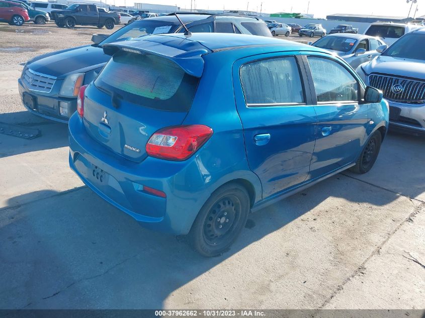 2017 MITSUBISHI MIRAGE ES - ML32A3HJ8HH017665