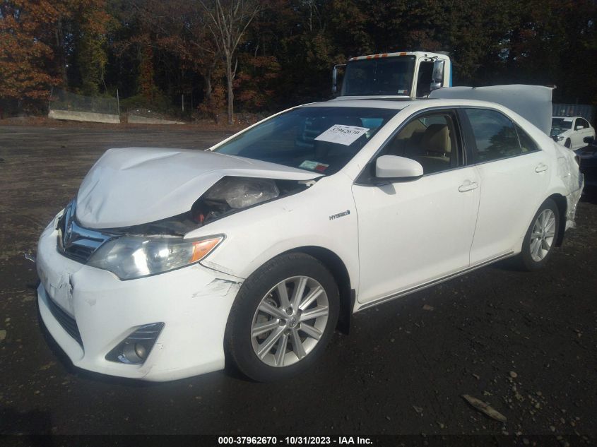 2013 TOYOTA CAMRY HYBRID XLE - 4T1BD1FK6DU084850