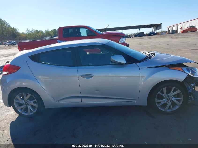 2016 HYUNDAI VELOSTER - KMHTC6AD3GU262554