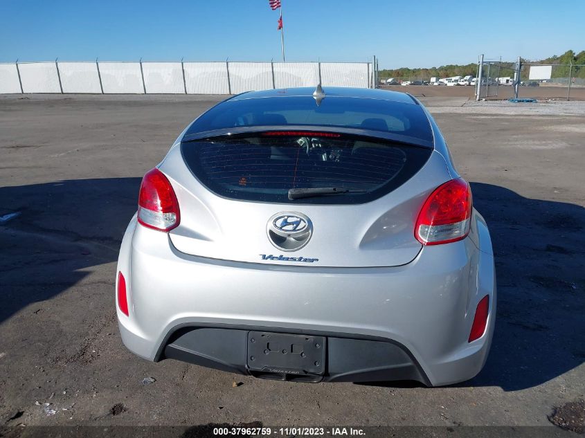 2016 HYUNDAI VELOSTER - KMHTC6AD3GU262554