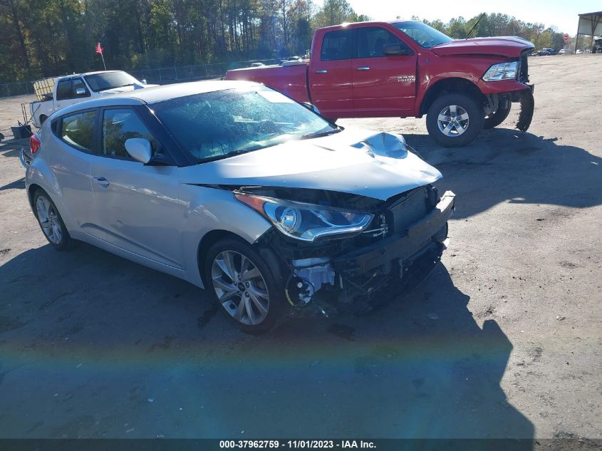 2016 HYUNDAI VELOSTER - KMHTC6AD3GU262554