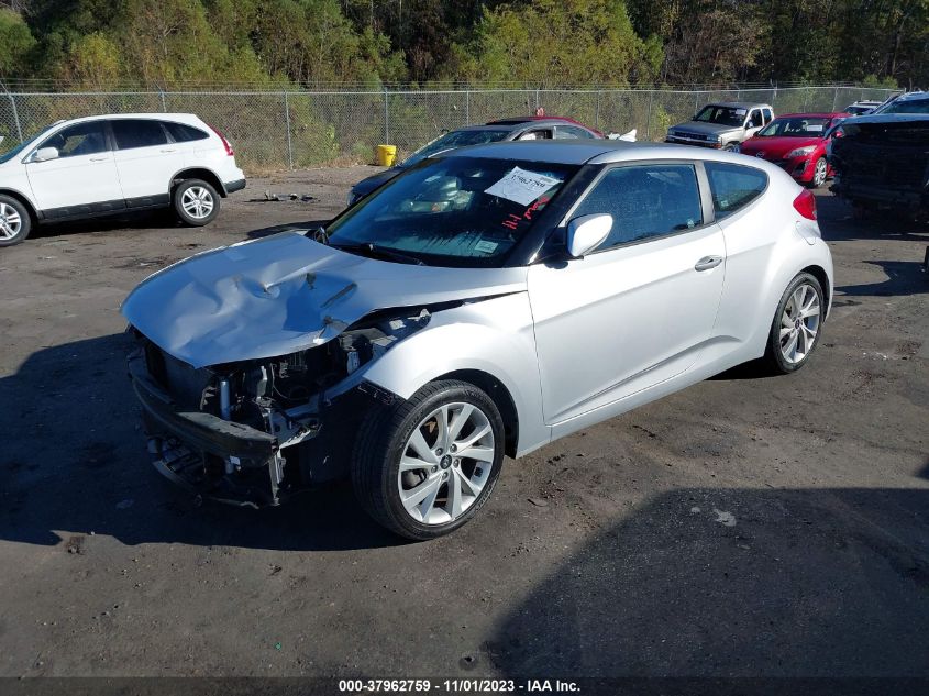 2016 HYUNDAI VELOSTER - KMHTC6AD3GU262554