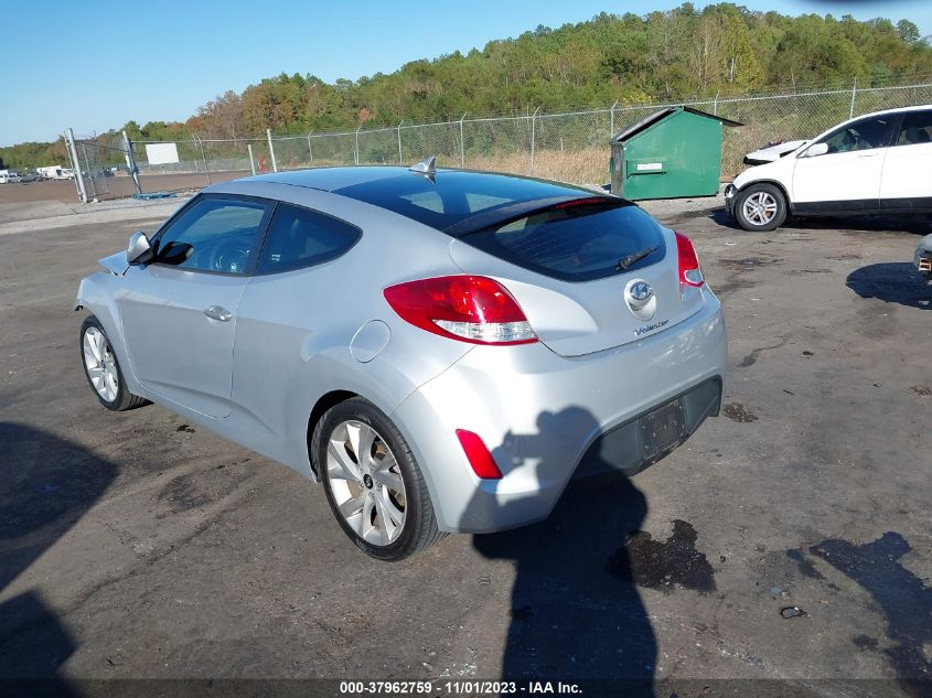 2016 HYUNDAI VELOSTER - KMHTC6AD3GU262554