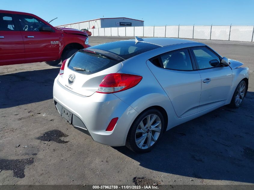 2016 HYUNDAI VELOSTER - KMHTC6AD3GU262554