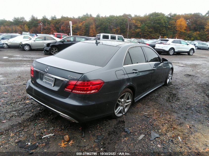 2014 MERCEDES-BENZ E-CLASS E 550 SPORT - WDDHF9BB3EB045116