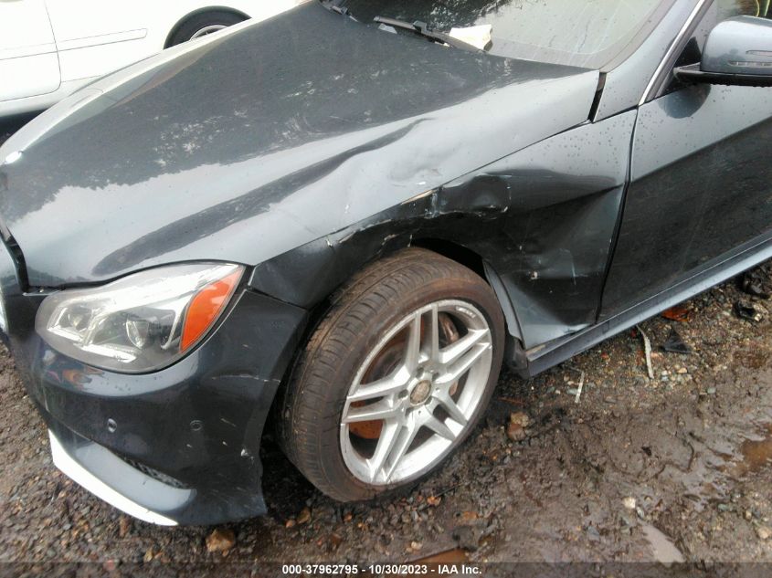 2014 MERCEDES-BENZ E-CLASS E 550 SPORT - WDDHF9BB3EB045116