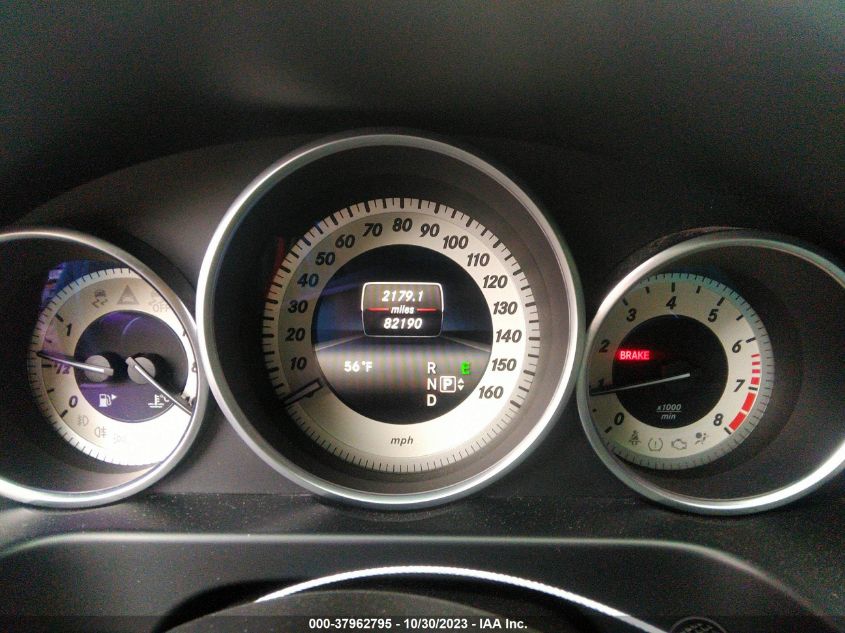 2014 MERCEDES-BENZ E-CLASS E 550 SPORT - WDDHF9BB3EB045116