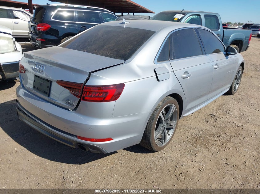 VIN WAUENAF47JA165382 2018 AUDI A4 PREMIUM PLUS