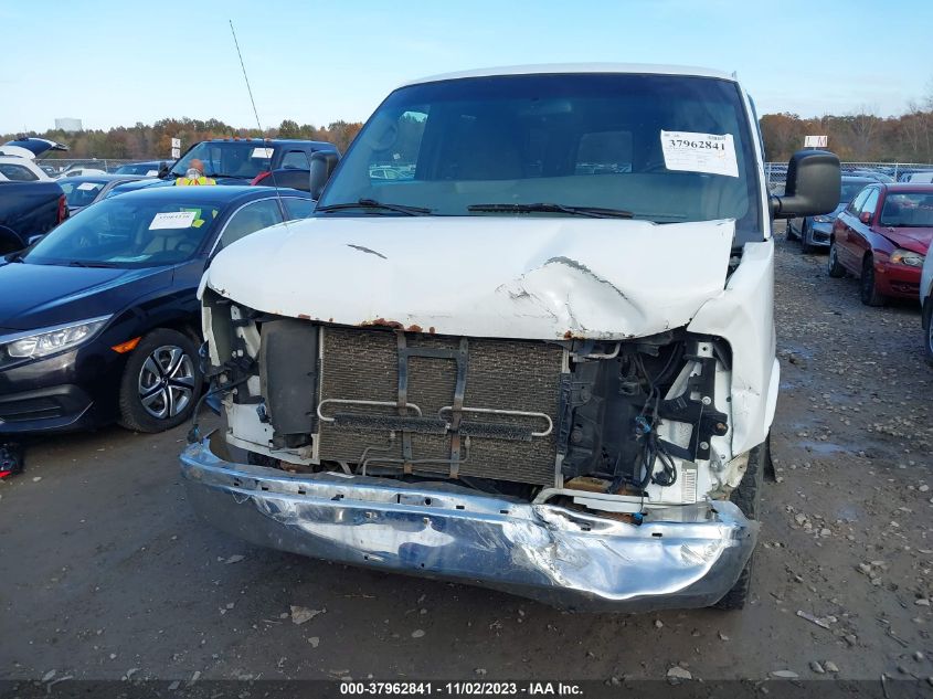 2014 CHEVROLET EXPRESS PASSENGER LT 1GAZGYFG9E1186654