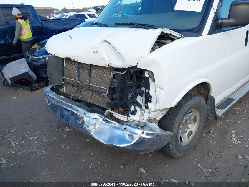 2014 CHEVROLET EXPRESS PASSENGER LT 1GAZGYFG9E1186654